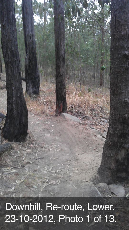 Downhill, Re-route - Lower. 28-10-2012, 1 of 13.jpg